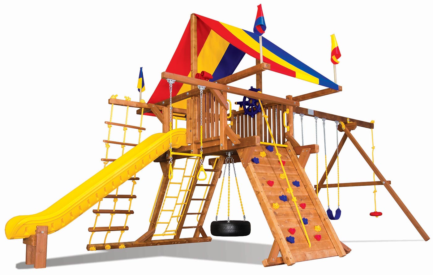 Rainbow Castle Climber Archives - Rainbow Play Systems - Swing Sets and ...