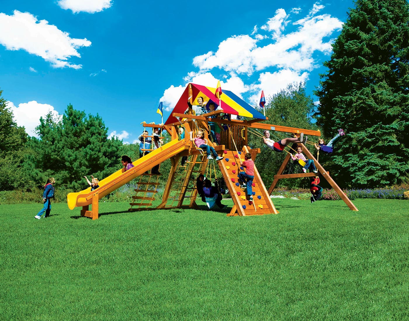 Monster Castle Archives Rainbow Play Systems Swing Sets and