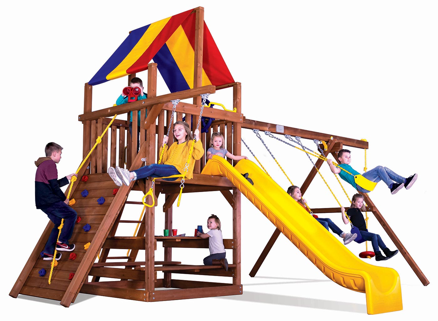 Rainbow Residential Swingsets, Playgrounds and Trampolines