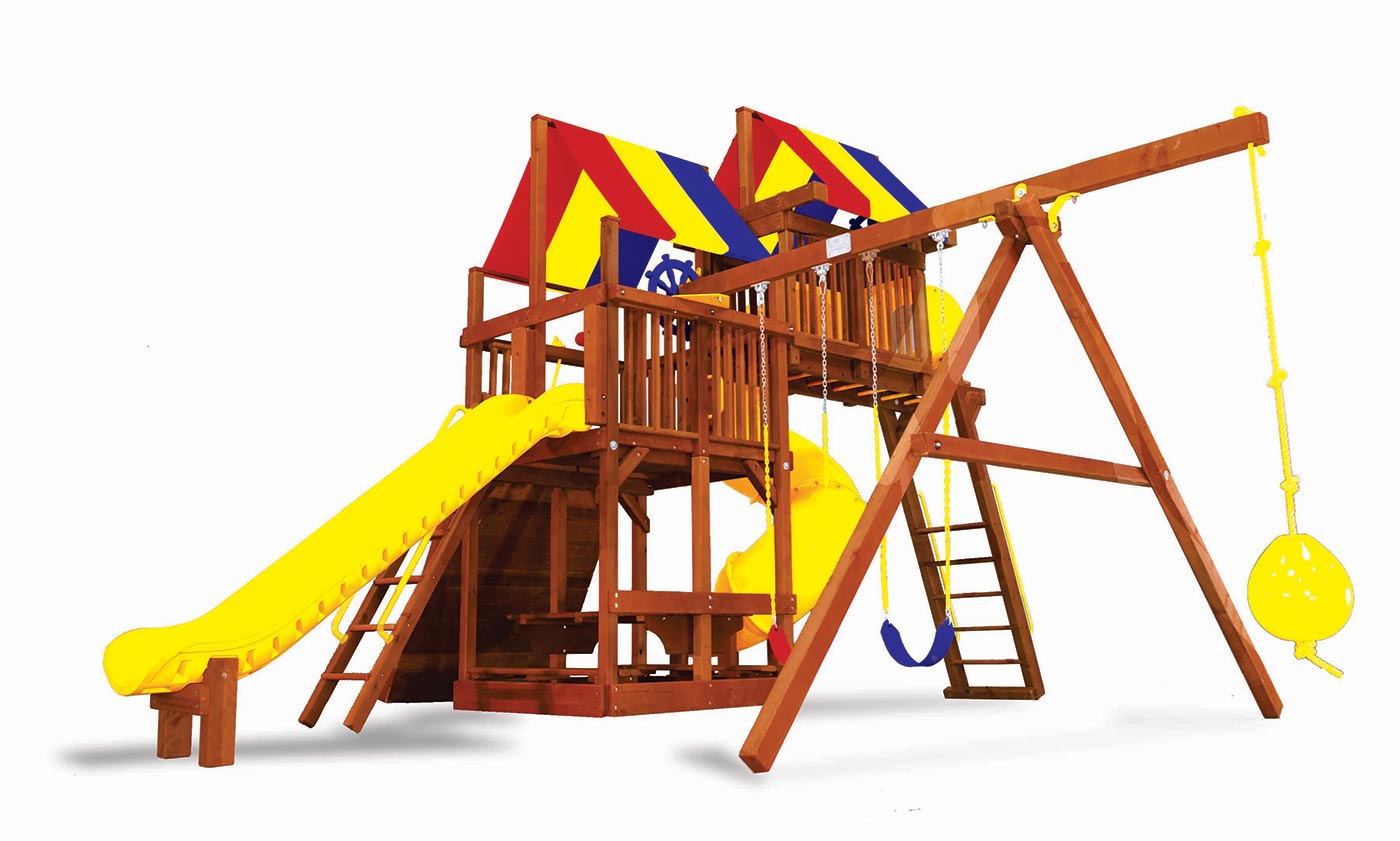 Rainbow Clubhouse Archives - Rainbow Play Systems - Swing Sets and ...