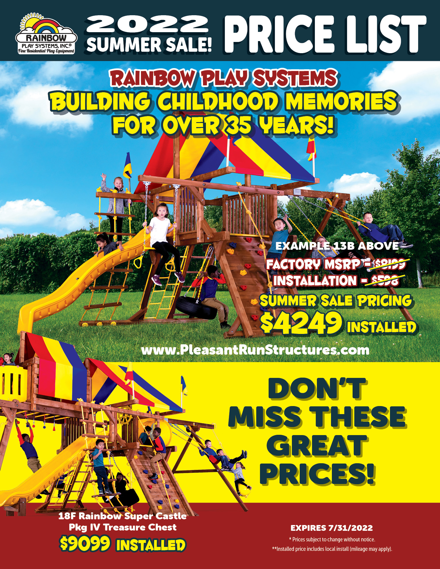 Rainbow Direct Play Systems Home Rainbow Play Systems